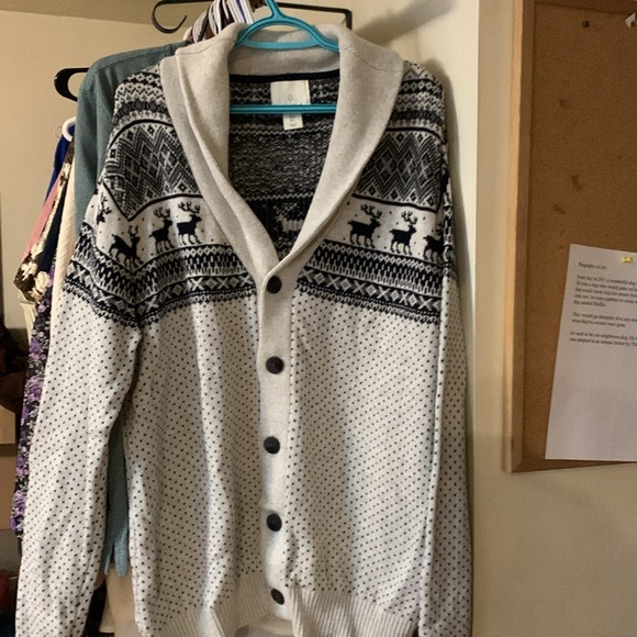 Womens Large Aspens Cardigan Sweater 100% cotton* - Picture 2 of 9